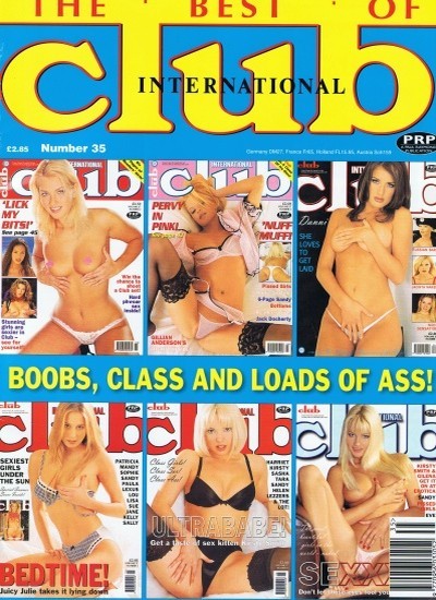 Front cover of The Best of Club International No 35 magazine