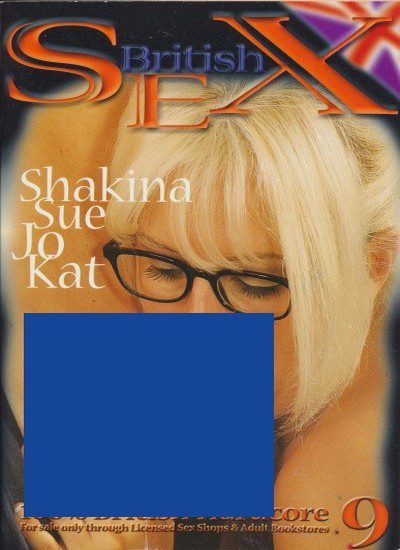Front cover of British Sex 9 magazine