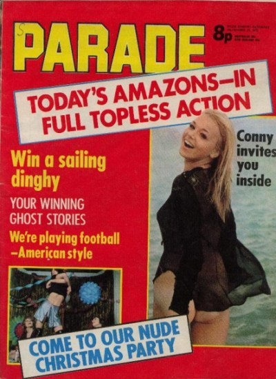 Front cover of Parade December 23rd 1972 magazine