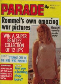 Front cover of Parade February 3rd 1973 magazine