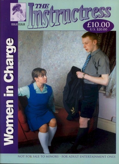 Front cover of The Instructress No 4 magazine