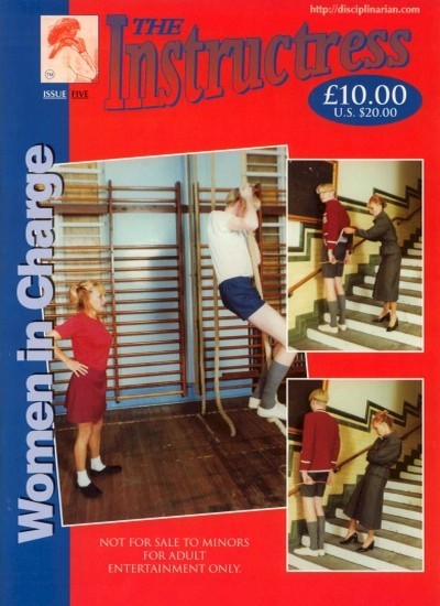 Front cover of The Instructress No 5 magazine