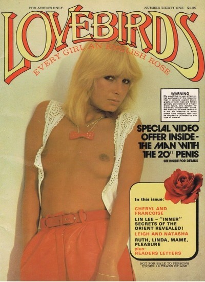 Front cover of Lovebirds No 31 magazine