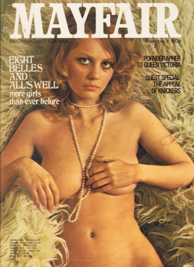 Front cover of Mayfair Volume 10 No 2 magazine