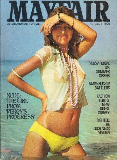 Front cover of Mayfair Volume 10 No 6 magazine