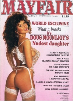 Front cover of Mayfair Volume 24 No 2 magazine