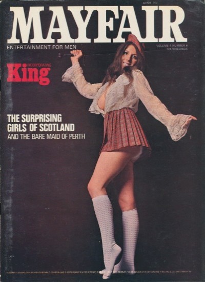 Front cover of Mayfair Volume 4 No 6 magazine