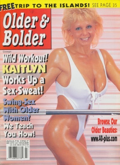 Front cover of Older & Bolder July 1998 magazine