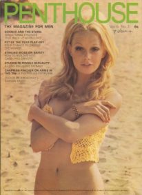 Front cover of Penthouse Volume 5 No 7 magazine