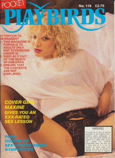 Front cover of Pocket Playbirds No 116 magazine