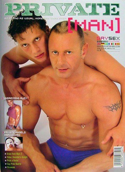 Front cover of Private Man 2 magazine