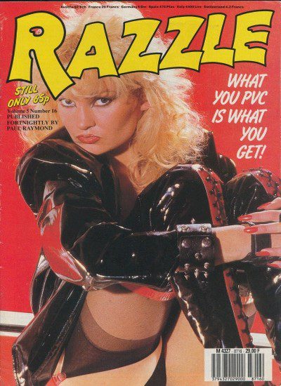 Front cover of Razzle Volume 5 No 16 magazine