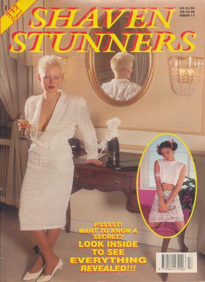 Front cover of Shaven Stunners Issue 17 magazine