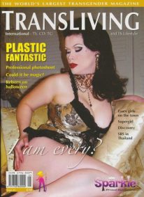Front cover of Transliving Issue 25 magazine