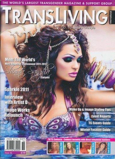 Front cover of Transliving Issue 36 magazine
