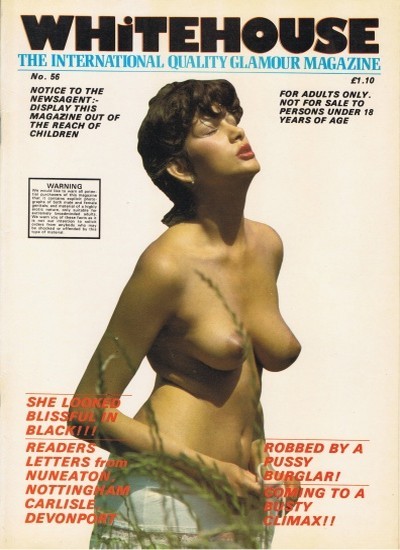 Front cover of Whitehouse No 56 magazine
