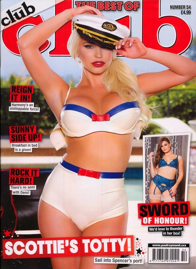 Front cover of The Best of Club International No 54 magazine
