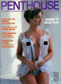 Front cover of Penthouse Volume 16 No 8 magazine