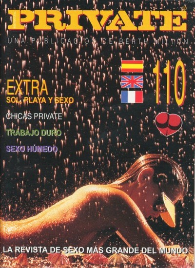 Front cover of Private 110 magazine
