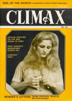 Front cover of Climax No 22 magazine