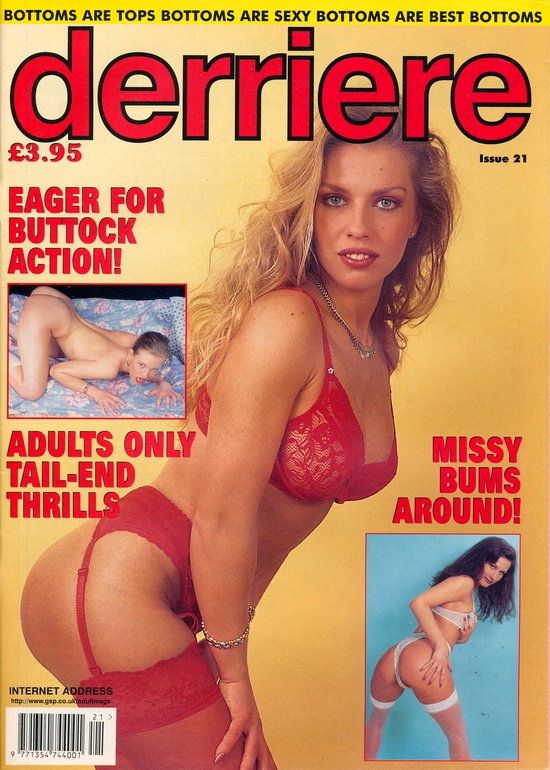 Front cover of Derriere Issue 21 magazine