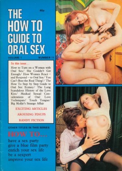 Front cover of How to Guide To Oral Sex Vol 1 No 11 magazine