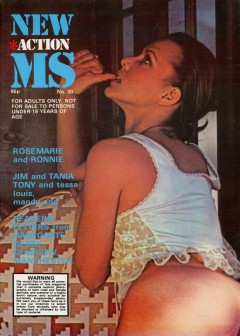 Front cover of New Action Ms No 30 magazine