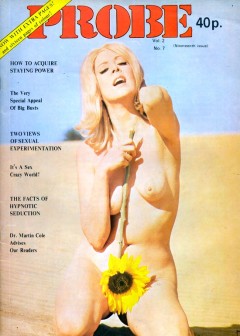 Front cover of Probe Vol 2 No 7 magazine