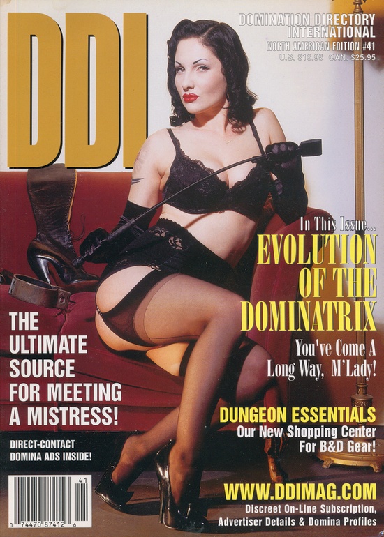 Front cover of Domination Directory International Edition 41 magazine