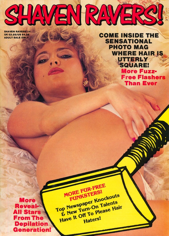 Front cover of Shaven Ravers No 14 magazine