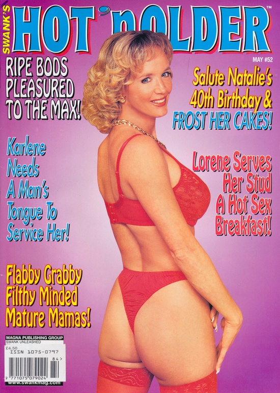Front cover of Hot 'n Older May 2003 magazine